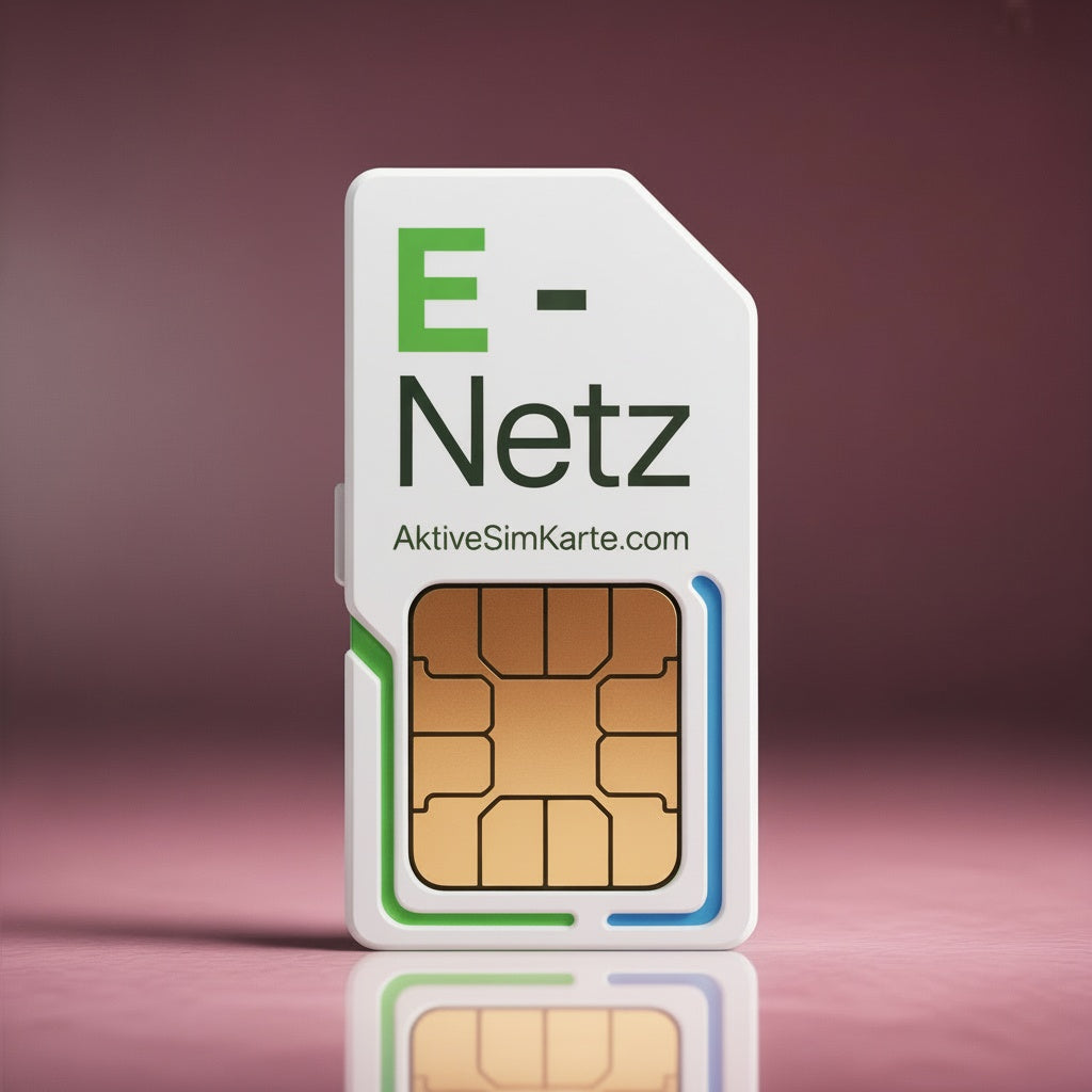 Aktive Prepaid SIM Karte im E-Plus Netz