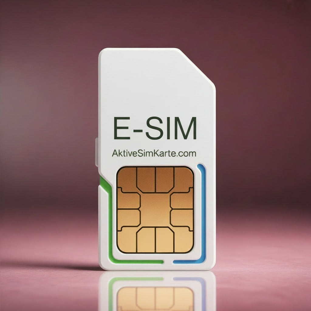 Sofort Aktive Prepaid E-SIM Karte D2 Netz - 24 Stunden Mail Versand