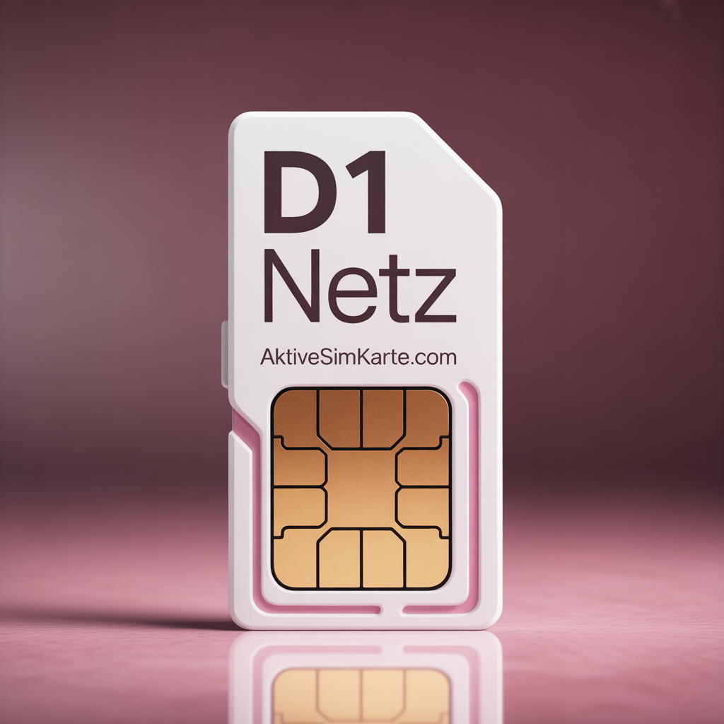 Sofort Aktive D1 Prepaid SIM Karte